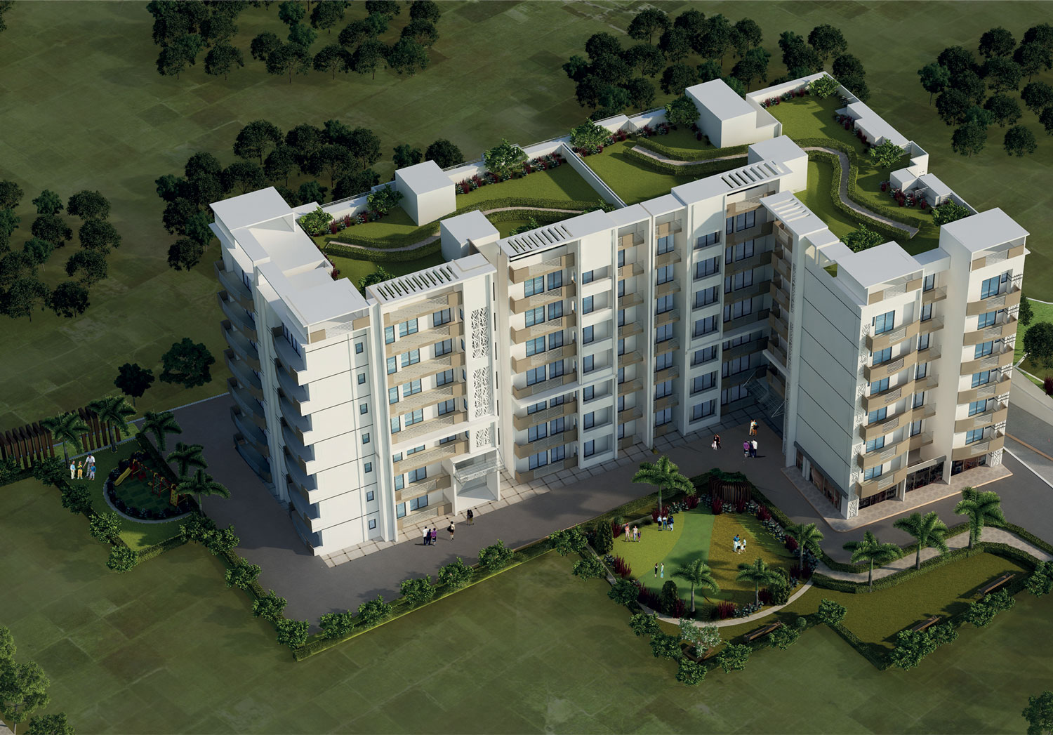 2/3 BHK Flats By Siddharth Estate at Balliwala Chowk, Dehradun New